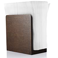 Los mejores  - Servilletero rústico - Servilleteros de madera para mesas- dispensador de servilletas de cocina - accesorios de cocina…